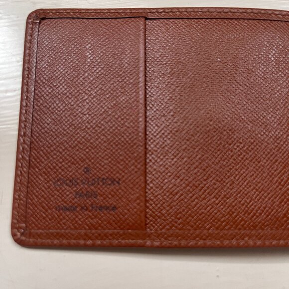 Auc Louis Vuitton Taiga Porte Tresor Etui Papiers Wallet ID Document holder - Picture 4 of 10